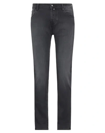 Jacob Cohёn Man Jeans Grey Size 30 Modal, Cotton, Polyester, Elastane In Gray