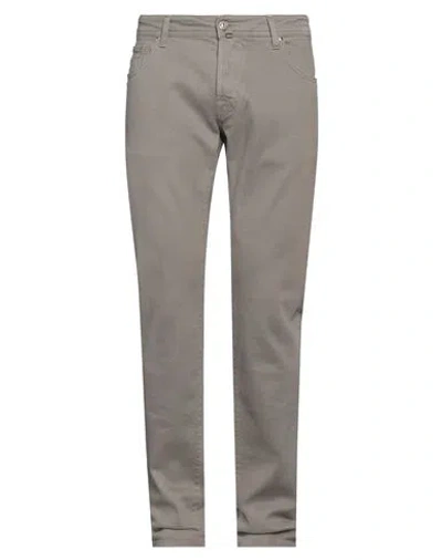 Jacob Cohёn Man Jeans Grey Size 31 Cotton, Elastane, Polyester