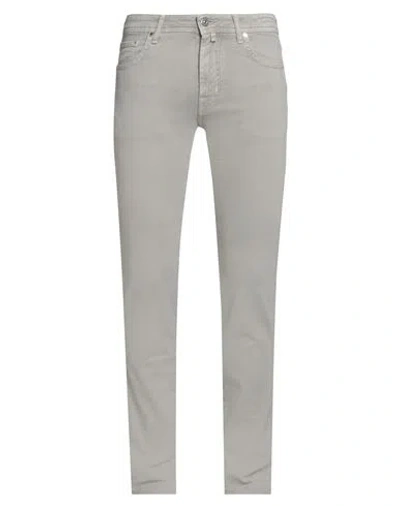 Jacob Cohёn Man Jeans Grey Size 32 Cotton, Elastane, Polyester