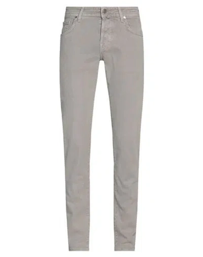 Jacob Cohёn Man Jeans Grey Size 32 Cotton, Elastane, Polyester