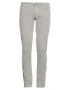 Jacob Cohёn Man Jeans Grey Size 34 Cotton, Elastane, Polyester In Gray
