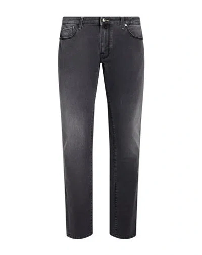 Jacob Cohёn Man Jeans Grey Size 34 Cotton, Polyester, Elastane