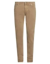 Jacob Cohёn Man Jeans Khaki Size 35 Cotton, Elastane, Polyester In Sand