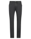Jacob Cohёn Man Jeans Lead Size 34 Cotton, Elastane, Polyester In Grey