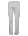 Jacob Cohёn Man Jeans Light Grey Size 36 Cotton, Modal, Elastane, Polyester In White