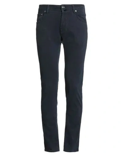 Jacob Cohёn Man Jeans Navy Size 30 Cotton, Elastane, Polyester In Blue