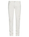 Jacob Cohёn Man Pants Off White Size 40 Cotton, Lyocell, Elastane In White