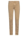 Jacob Cohёn Man Pants Sand Size 32 Cotton, Elastane, Polyester In Brown