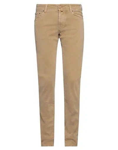 Jacob Cohёn Man Jeans Sand Size 30 Cotton, Elastane, Polyester