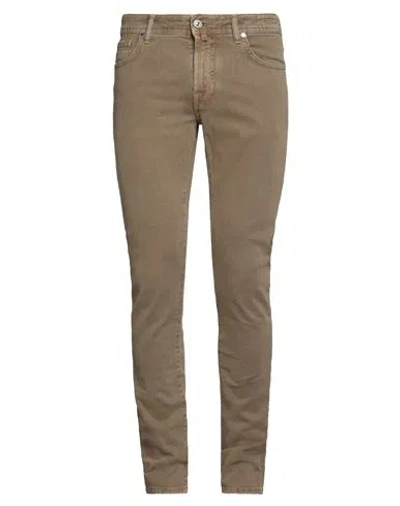 Jacob Cohёn Man Jeans Sand Size 34 Cotton, Elastane, Polyester