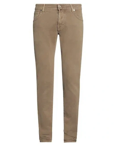 Jacob Cohёn Man Jeans Sand Size 35 Cotton, Elastane, Polyester