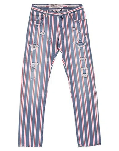 Jacob Cohёn Man Jeans Slate Blue Size 33 Cotton