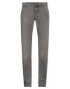 Jacob Cohёn Man Jeans Taupe Size 33 Cotton In Gray