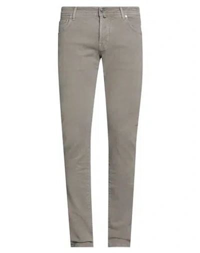 Jacob Cohёn Man Jeans Taupe Size 34 Cotton, Elastane, Polyester