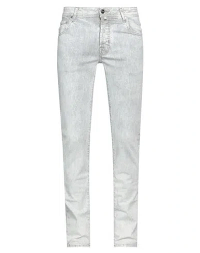 Jacob Cohёn Man Jeans White Size 32 Cotton, Elastane, Polyester