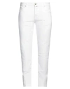 Jacob Cohёn Man Denim Pants White Size 37 Cotton, Elastane In White