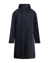 Jacob Cohёn Man Overcoat & Trench Coat Navy Size 46 Polyester, Polyamide, Cotton In Navy