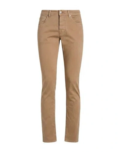 Jacob Cohёn Man Pants Antique Rose Size 30 Cotton, Elastane In Pink