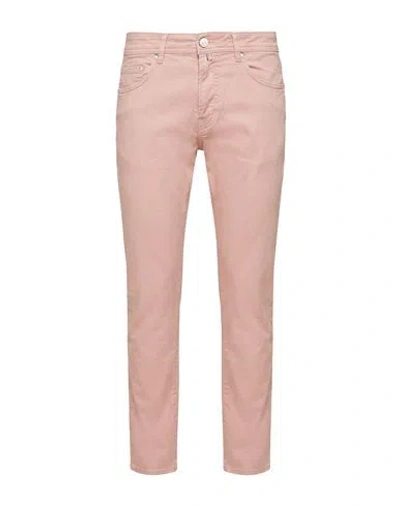 Jacob Cohёn Man Pants Antique Rose Size 30 Cotton, Lyocell, Elastane, Polyester In Pink