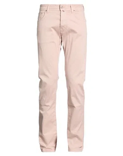 Jacob Cohёn Man Pants Antique Rose Size 31 Cotton, Lyocell, Elastane In Pink
