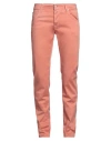 Jacob Cohёn Man Pants Apricot Size 32 Lyocell, Cotton, Elastane In Orange