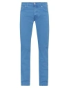 Jacob Cohёn Man Pants Pastel Blue Size 36 Lyocell, Cotton, Elastane