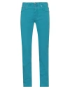 Jacob Cohёn Man Pants Azure Size 32 Cotton, Elastane In Blue
