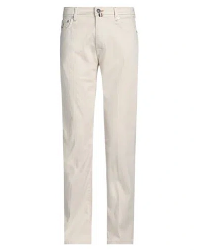Jacob Cohёn Man Pants Beige Size 32 Cotton, Elastane