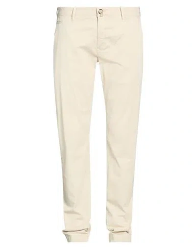 Jacob Cohёn Man Pants Beige Size 33 Cotton, Lyocell, Elastane In Neutral