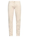 Jacob Cohёn Man Pants Beige Size 33 Cotton, Elastane, Polyester In Beige