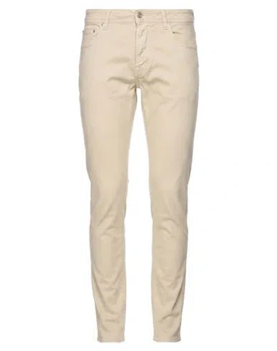 Jacob Cohёn Man Pants Beige Size 36 Cotton, Elastane