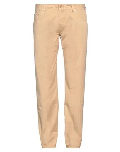 Jacob Cohёn Man Pants Beige Size 38 Cotton In Beige