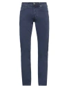 Jacob Cohёn Man Pants Navy Blue Size 33 Cotton, Elastane In Blue