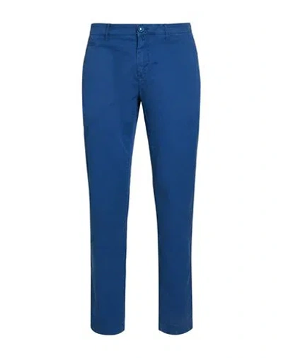 Jacob Cohёn Man Pants Blue Size 32 Cotton, Elastane, Polyester