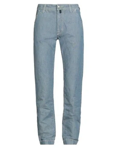Jacob Cohёn Man Pants Blue Size 33 Cotton