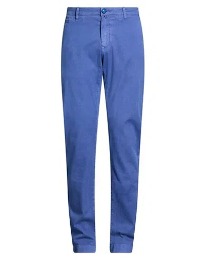Jacob Cohёn Man Pants Blue Size 34 Cotton, Elastane