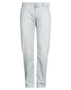 Jacob Cohёn Man Pants Blue Size 35 Cotton, Elastane In White