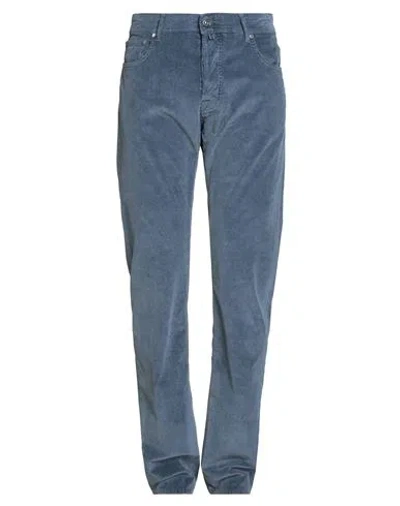 Jacob Cohёn Man Pants Blue Size 35 Cotton, Modal, Elastane