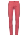Jacob Cohёn Man Jeans Coral Size 29 Cotton In Red