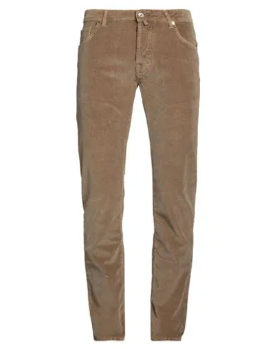 Jacob Cohёn Man Pants Brown Size 32 Cotton, Elastane, Polyester