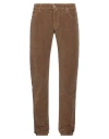 Jacob Cohёn Man Pants Brown Size 35 Cotton, Elastane, Polyester