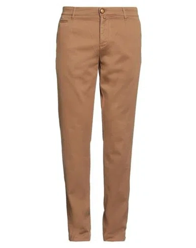 Jacob Cohёn Man Pants Brown Size 35 Modal, Cotton, Elastane