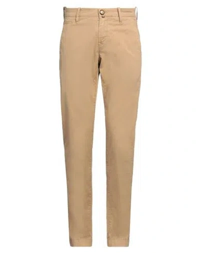 Jacob Cohёn Man Pants Camel Size 31 Cotton, Elastane, Polyester In Beige