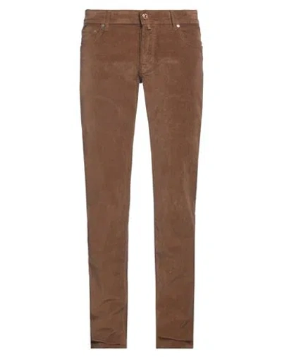 Jacob Cohёn Man Pants Camel Size 35 Cotton, Elastane, Polyester
