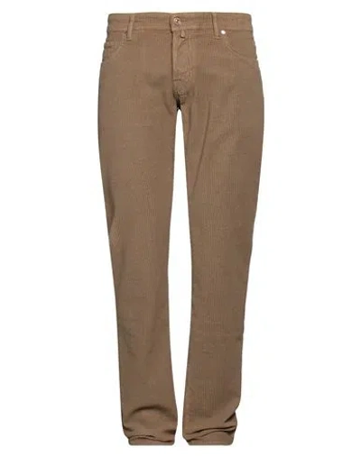 Jacob Cohёn Man Pants Camel Size 35 Cotton, Elastane, Polyester