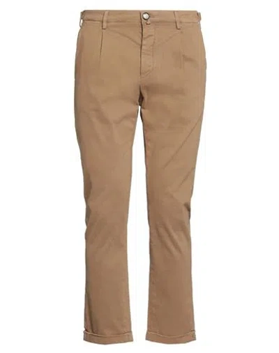Jacob Cohёn Man Pants Camel Size 35 Cotton, Elastane, Polyester In Brown