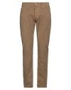 Jacob Cohёn Man Pants Camel Size 35 Cotton, Elastane In Brown