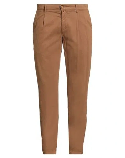 Jacob Cohёn Man Pants Camel Size 35 Modal, Cotton, Elastane