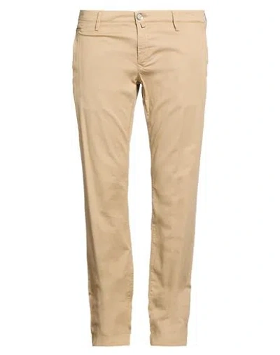 Jacob Cohёn Man Pants Camel Size 38 Cotton, Lyocell, Elastane In Neutral