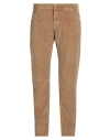 Jacob Cohёn Man Pants Camel Size 32 Cotton, Modal, Elastane, Polyester In Brown